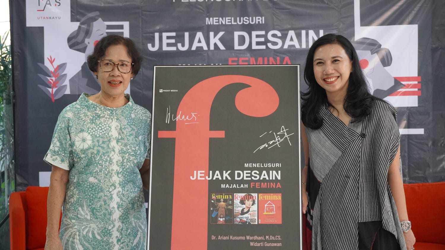 Luncurkan Buku “Menelusuri Jejak Desain Majalah Femina”, Ariani dan Widarti Hadirkan Dokumentasi Sejarah Visual Media Perempuan