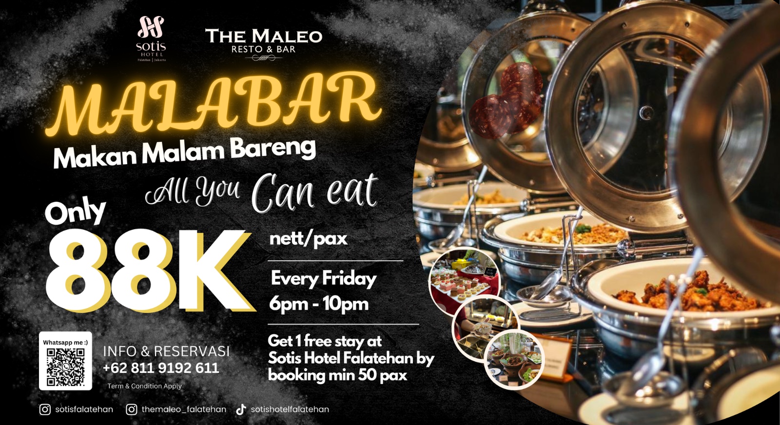 Buffet All You Can Eat MALABAR