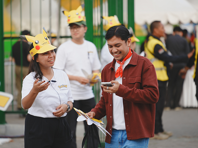 The Pokémon Company program sosial sepak bola Pokémon di Surabaya - sumber foto Istimewa