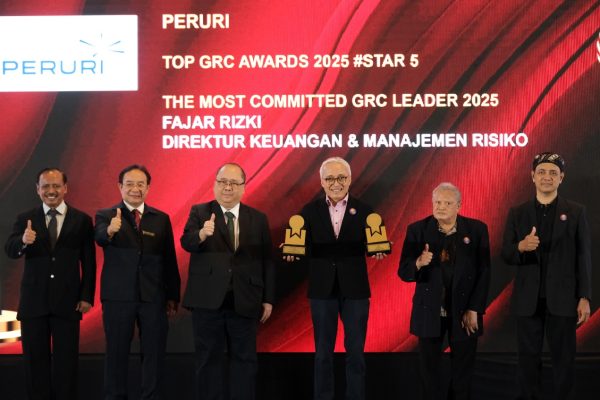 Buktikan Tata Kelola Kuat, PERURI Sabet Predikat Tertinggi di TOP GRC Awards 2025