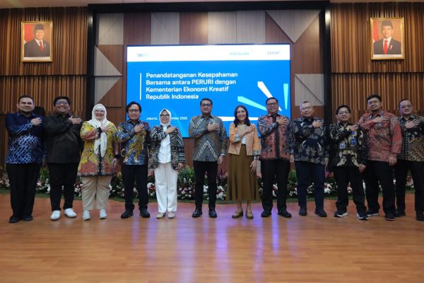 PERURI bersama Kementerian Ekonomi Kreatif Jalin Sinergi Digitalisasi untuk Perkuat Ekosistem Ekonomi Kreatif Nasional