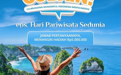 Sambut Hari Pariwisata Sedunia, Kemenpar dan Co-Branding Wonderful Indonesia Hadirkan Kuis Menarik