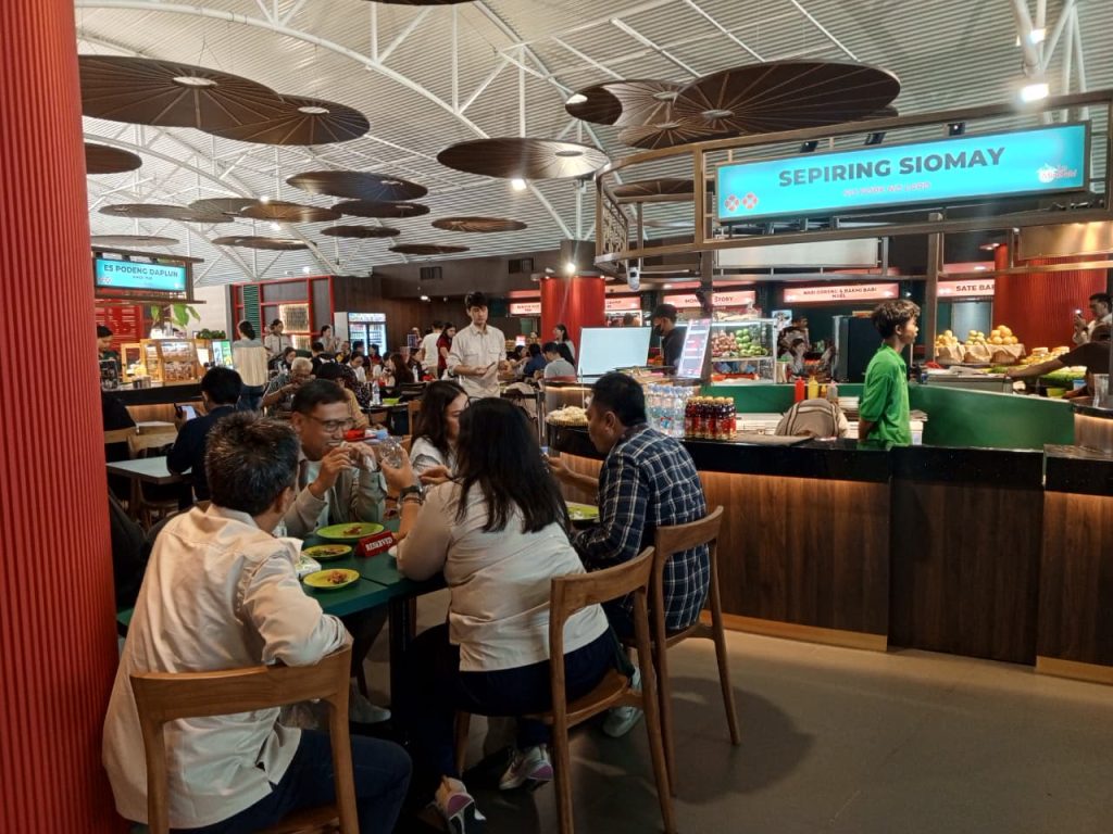 Food Destination Mal Ciputra Jakarta Resmi Dibuka Kembali Oktober 2025 - Kredit foto: Angger Febrianto