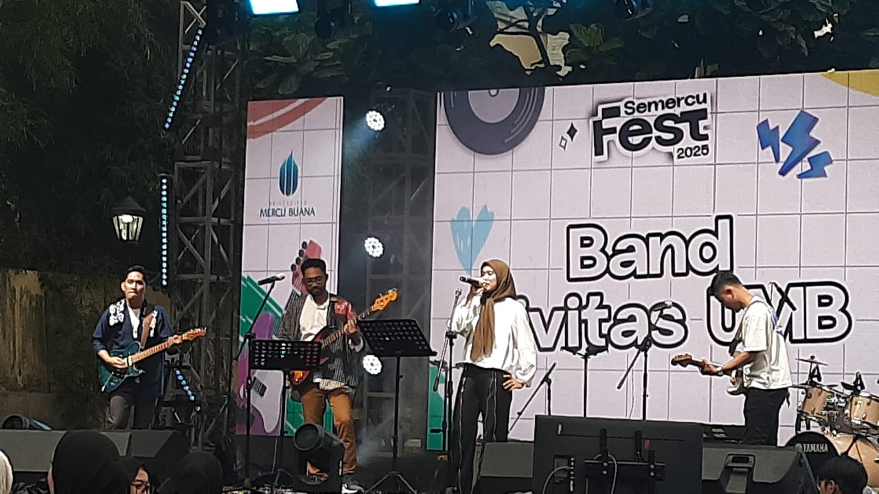Universitas Mercu Buana Gelar “Semercu Fest 2025”, Laboratorium Kreatif Mahasiswa Menuju 40 Tahun Kampus Inovatif