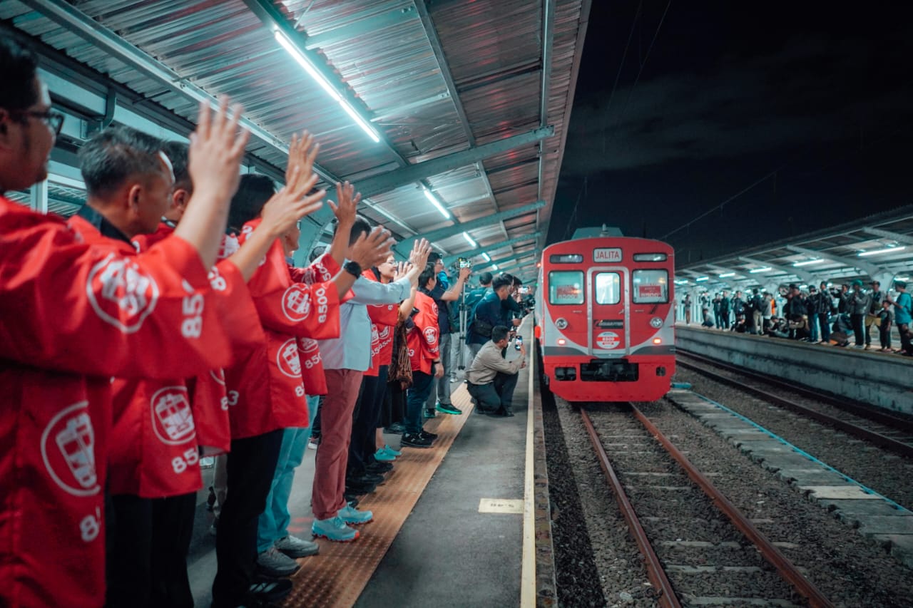 Arigatou JALITA!' Last Run KRL Tokyu Seri 8500 Disambut Antusias, Lebih 20 Ribu Warga Kunjungi Mini Museum JALITA