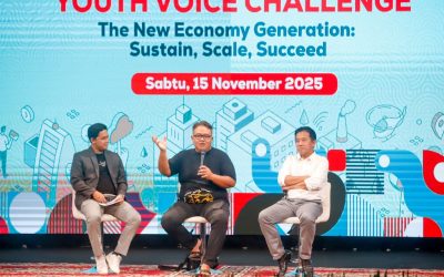 proyeksi ekonomi 2026 dalam Youth Economics Summit (YES) 2025 di Jakarta