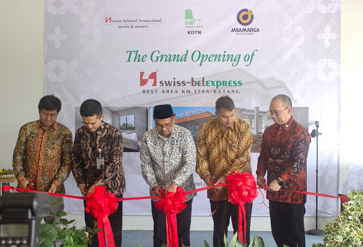 Swiss-Belhotel International Tingkatkan Kenyamanan bagi Pengguna Tol Trans-Jawa dengan Diresmikannya Swiss-Belexpress KM 379 A Batang, Jawa Tengah