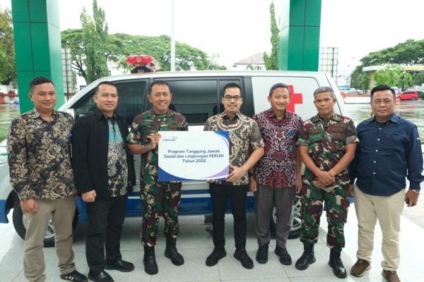 PERURI Serahkan Bantuan Ambulans kepada Kodim 0604/Karawang di Hari Pertama Ramadan 2026