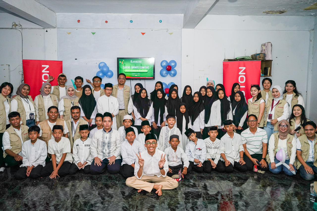 Ariston Indonesia Hadirkan Kehangatan Ramadan Lewat Program CSR - sumber foto Istimewa