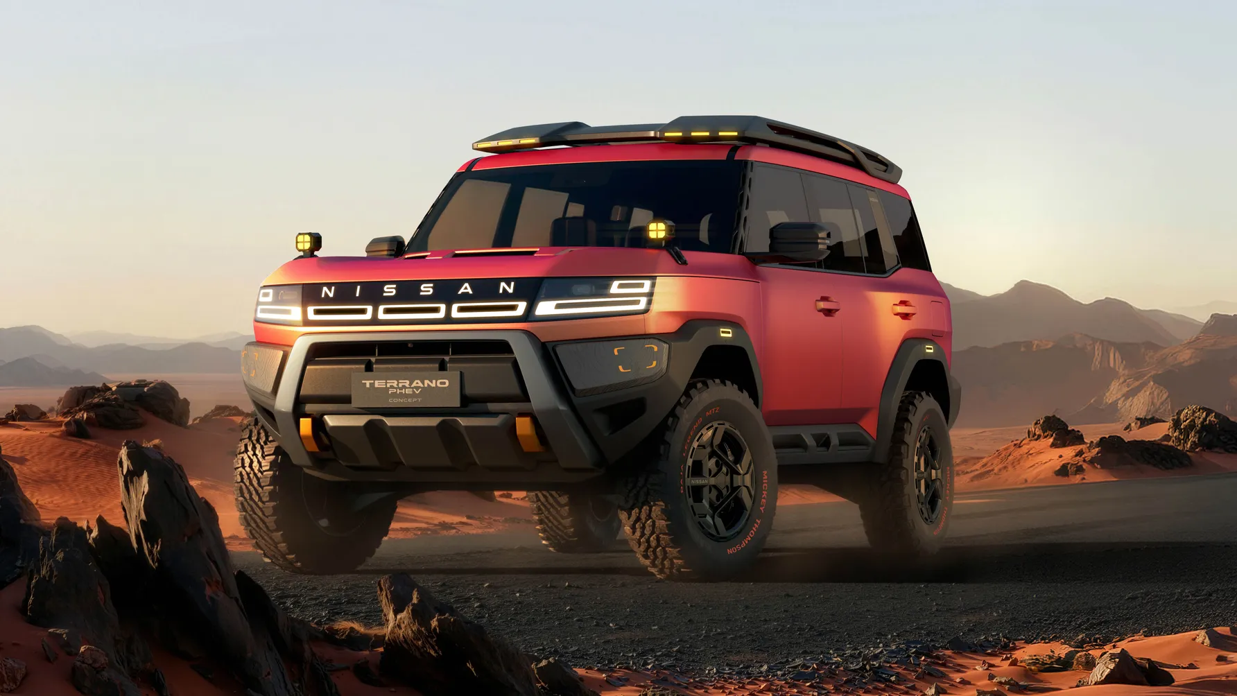 Nissan terrano phev concept 2026 suv hybrid penantang land cruiser