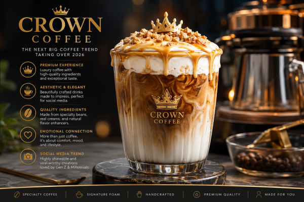 Crown Coffee tren kopi premium 2026 (Ilustrasi: daily-life.id)
