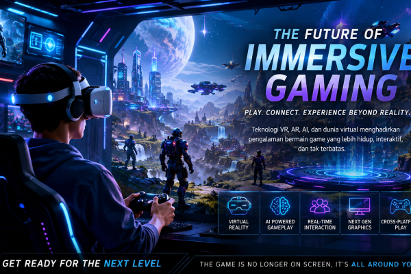 Immersive gaming tren game 2026
