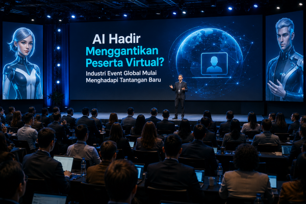 AI menggantikan peserta virtual dalam event