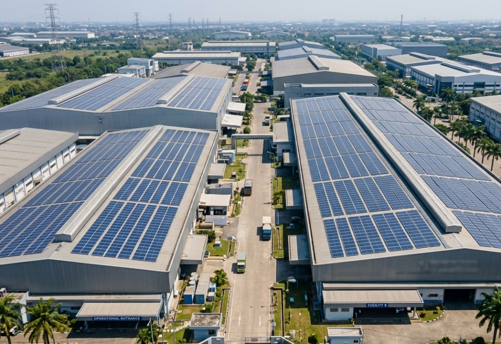 PLTS kawasan industri
