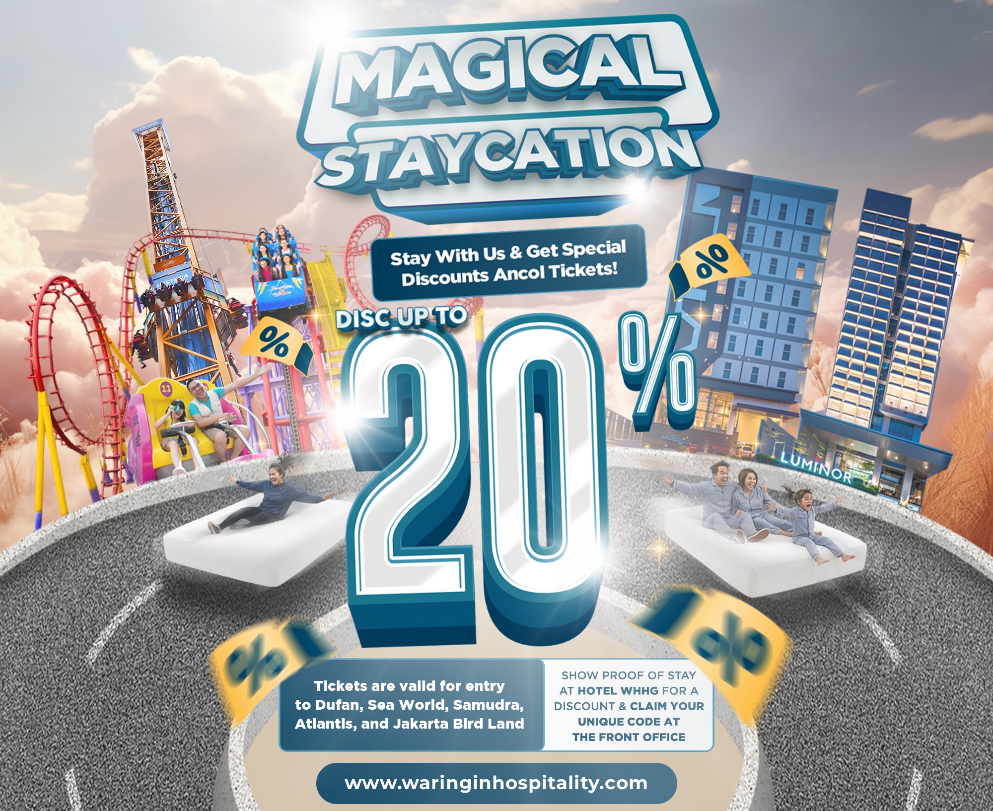 Magical Staycation Waringin Hospitality Ancol
