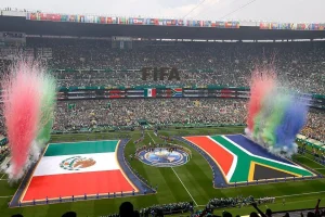 Kemeriahan pembukaan Piala Dunia 2026 di Meksiko (Image: BBC)