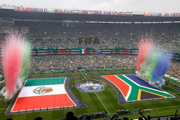 Kemeriahan pembukaan Piala Dunia 2026 di Meksiko (Image: BBC)