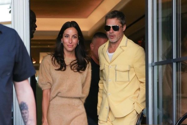 Brad Pitt dan Ines de Ramon di Piala Dunia 2026