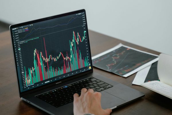cara membaca stock market charts for beginners dengan mudah menggunakan candlestick hijau merah dan volume transaksi sebagai dasar memahami pergerakan pasar saham