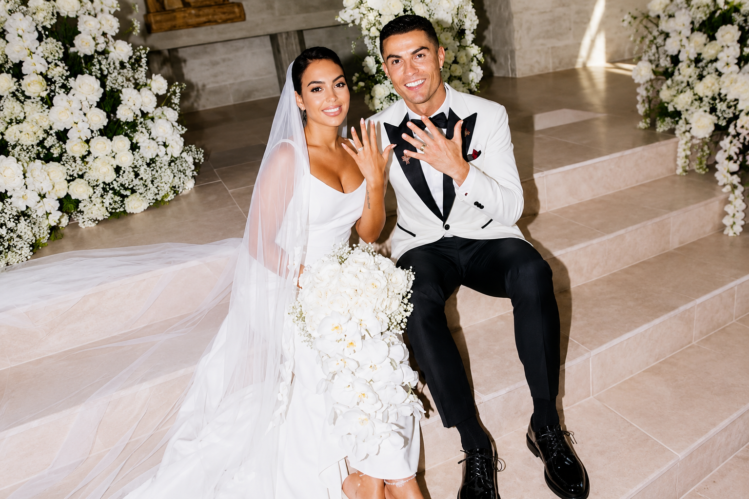 Cristiano Ronaldo menikah Georgina Rodriguez