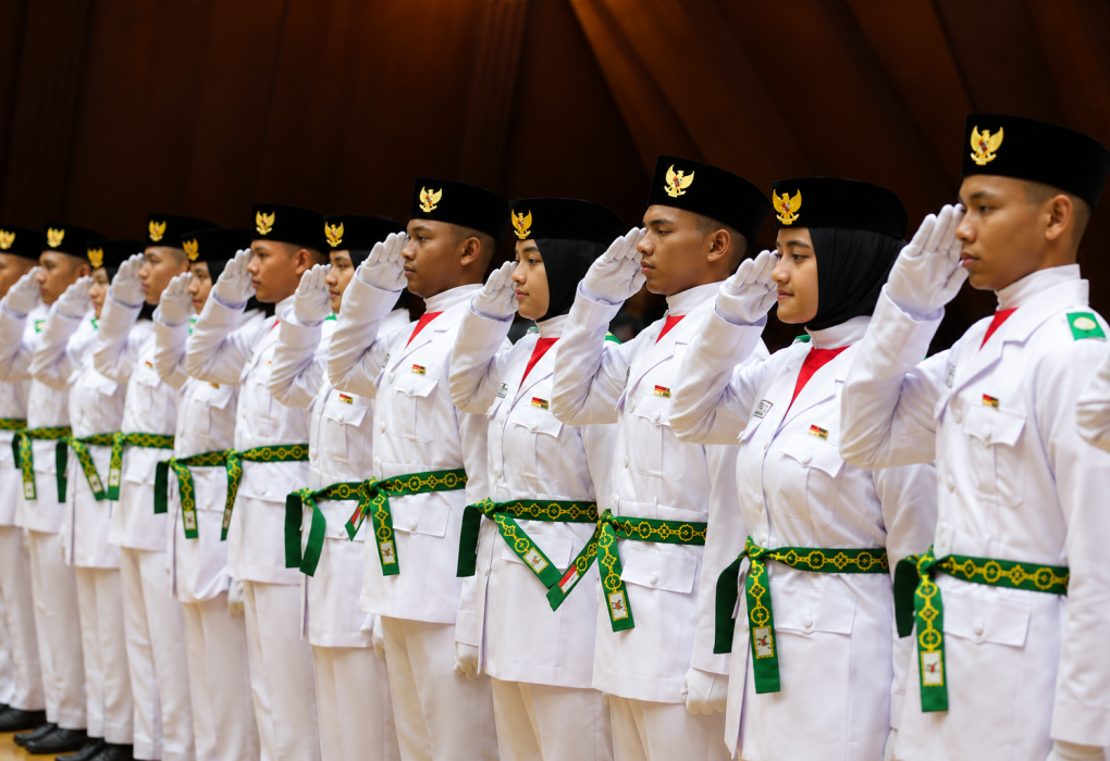 Paskibra IKN sejarah pengibaran merah putih