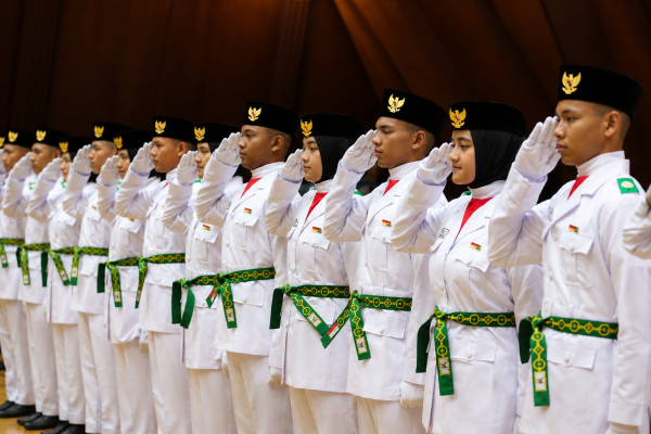 Paskibra IKN sejarah pengibaran merah putih
