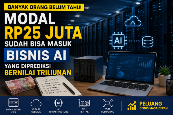 modal Rp25 juta bisnis AI