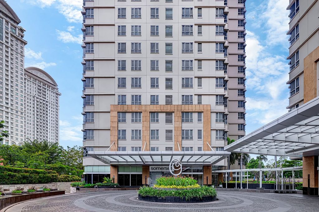 Serviced residence Jakarta Selatan Somerset Berlian dengan fasilitas hunian dan ruang hijau