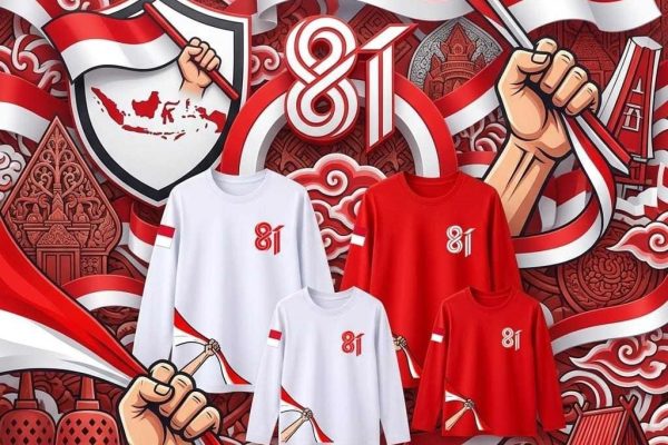 Template LOGO HUT RI ke 81