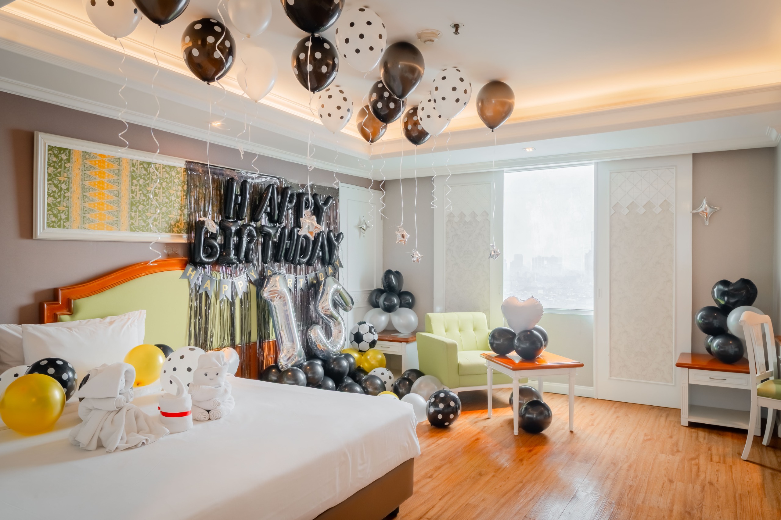 paket dekorasi kamar hotel