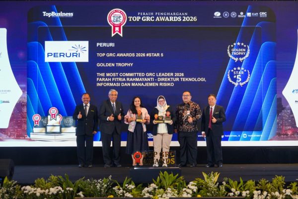 PERURI Konsisten Pertahankan Capaian di TOP GRC Awards 2026, Perkuat Tata Kelola dan Manajemen Risiko