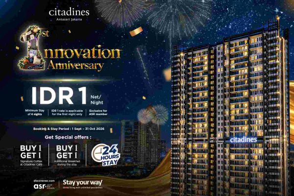 promo anniversary Citadines Antasari Jakarta